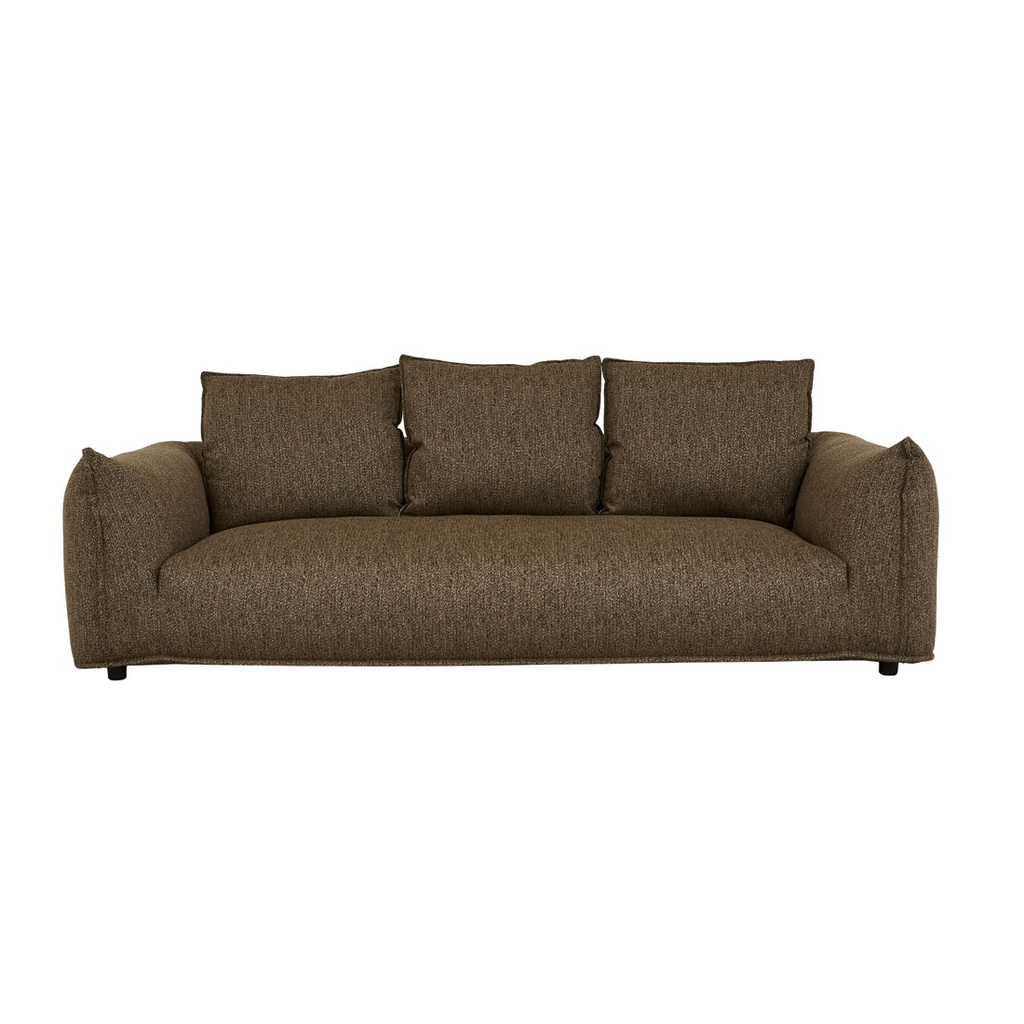 Aruba Marlo 3 Seater Sofa - Burnt Umber