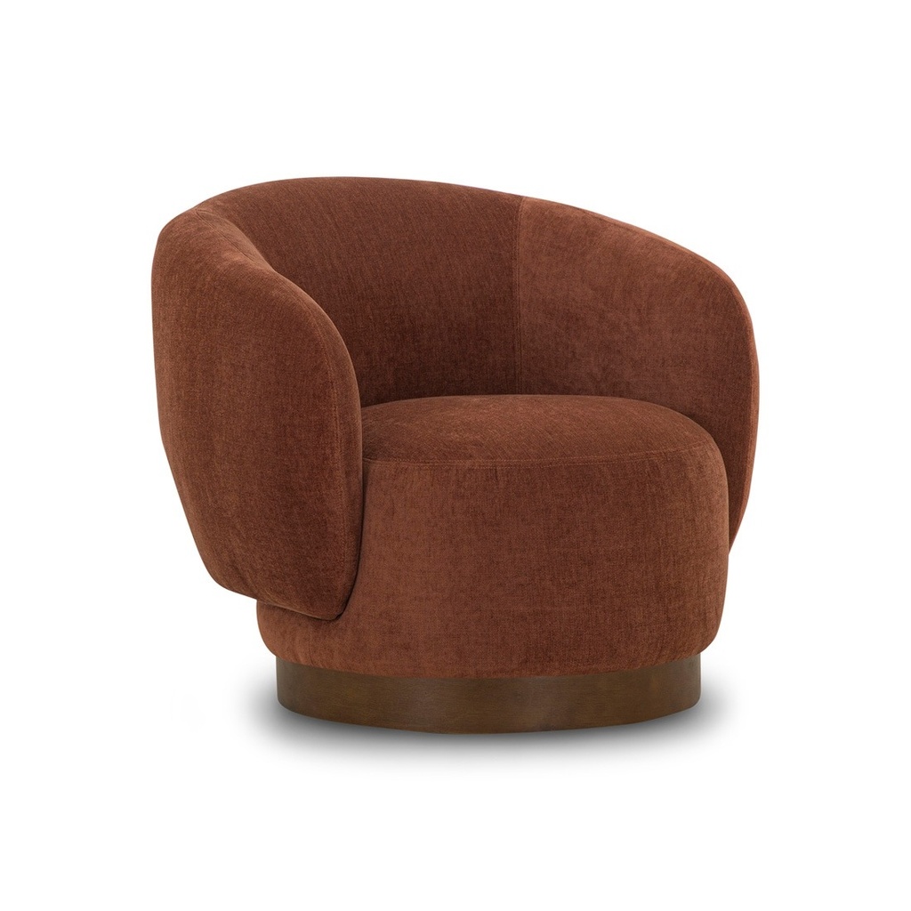 [CAMINO-ORIGIN-OCCASIONAL-CHAIR-CHESTNUT-WALNUT-STAINED-CH-CAM-ORI-OCC-WALNUT-STAINED] Camino Origin Swivel Occasional Chair - Chestnut - Walnut Stained