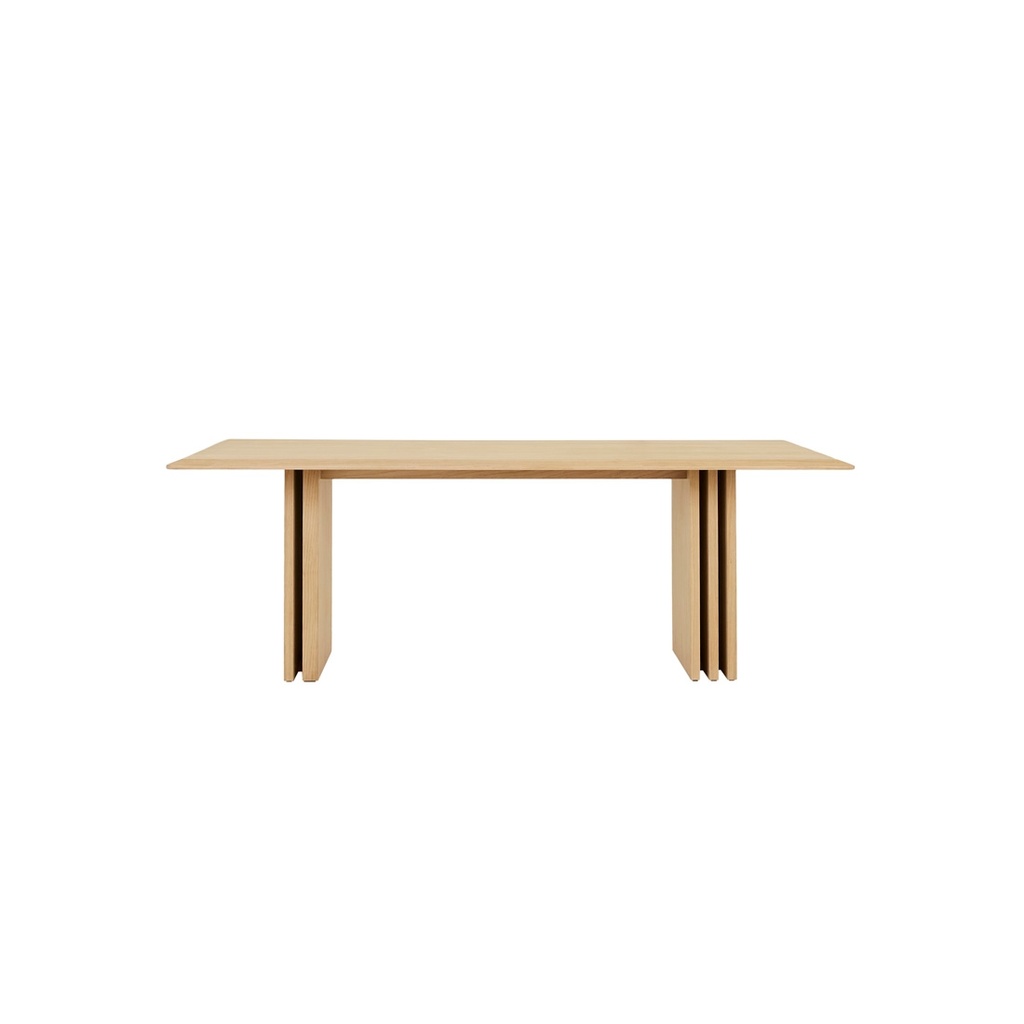 [REN-DINING-TABLE-SATIN-OAK-DT-REN-X] Ren Dining Table - Satin Oak