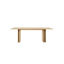 Ren Dining Table - Satin Oak