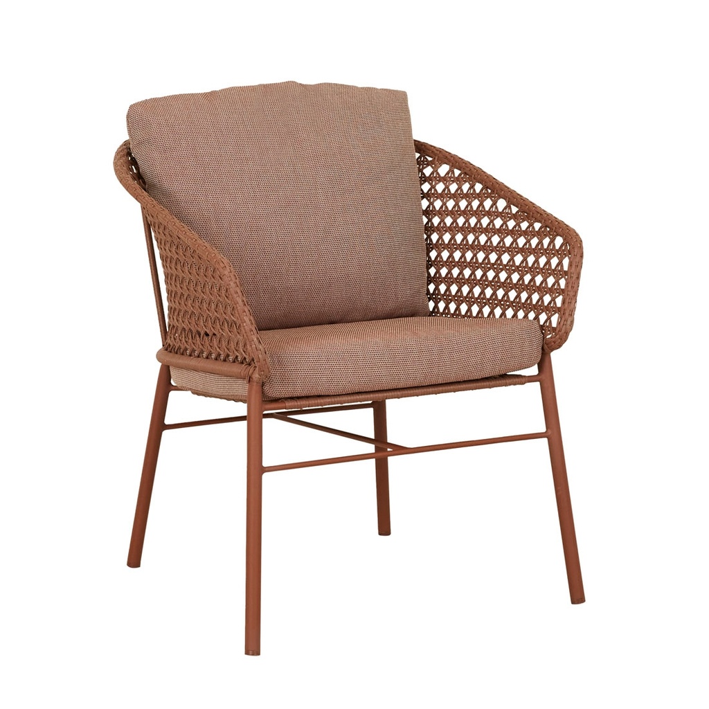 Cabana Lace Occasional Chair - Brique - Brique