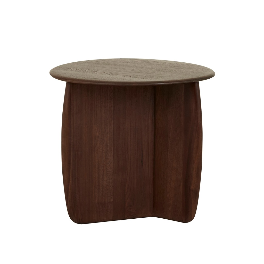 [TOLV-EDEN-SIDE-TABLE-WALNUT-LTO-TOLV-EDEN-WALNUT] Tolv Eden Side Table - Walnut