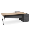 Santo Summer L Shaped Executive Desk