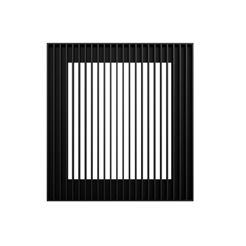 [11851] Full Frame Slat Wall