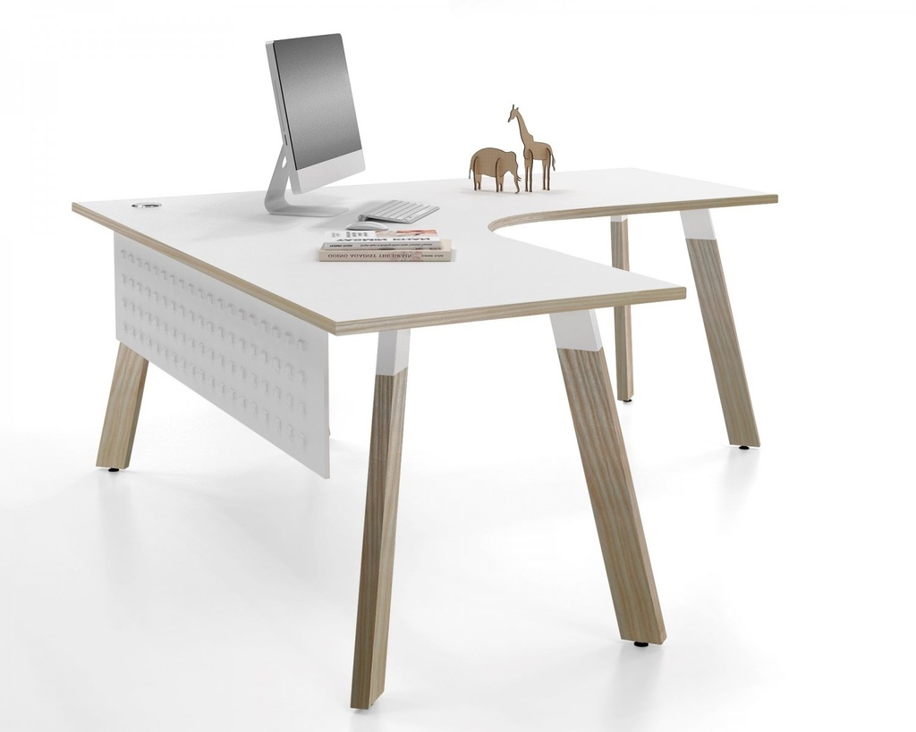 [9884] Genesis L Shaped Workstation