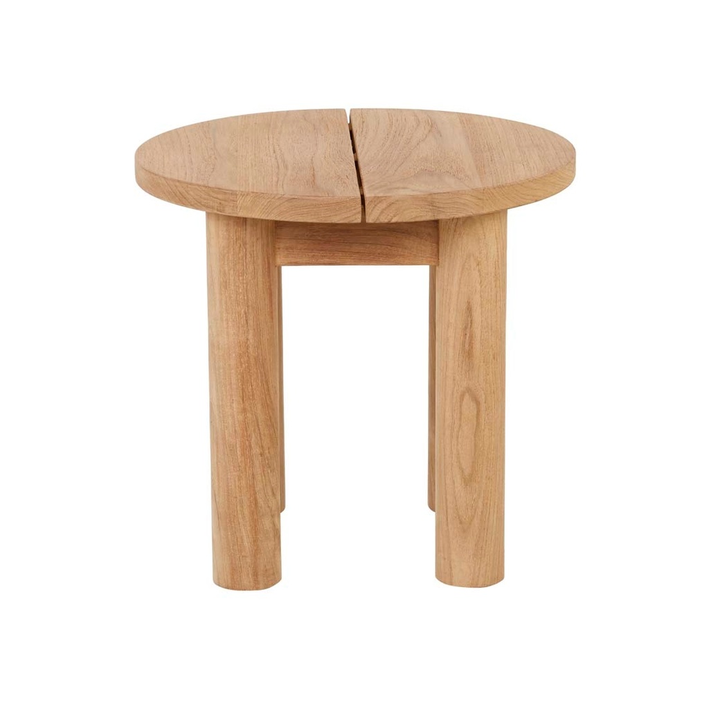 Cannes Side Table - Natural Teak
