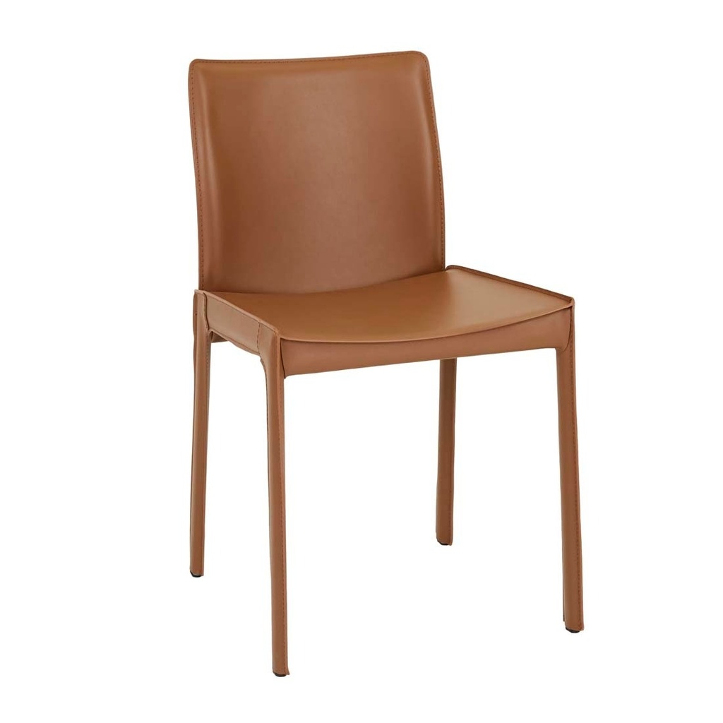 [CARLO-DINING-CHAIR-LIGHT-TAN-CH-CARL] Carlo Dining Chair - Light Tan