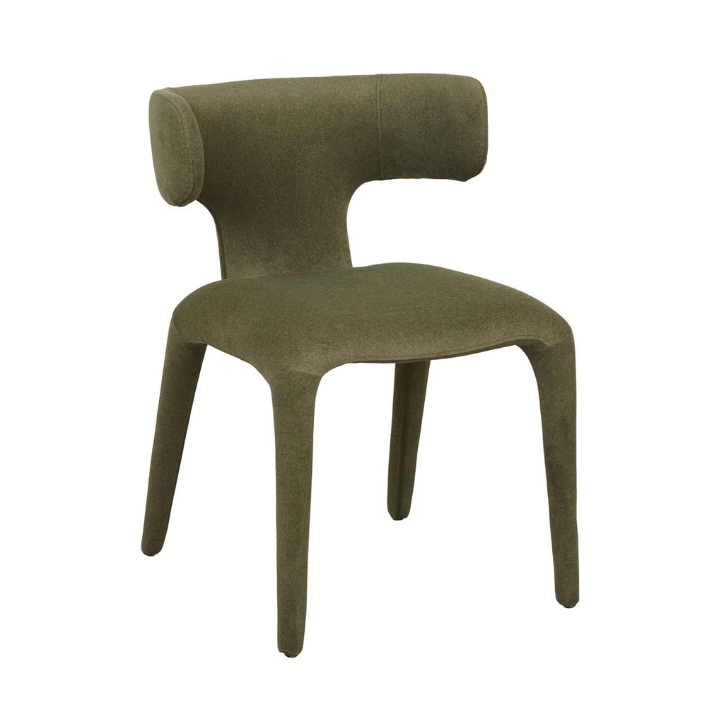 [HECTOR-DINING-ARMCHAIR-LEAF-CH-HECT-ARM] Hector Dining Armchair - Leaf