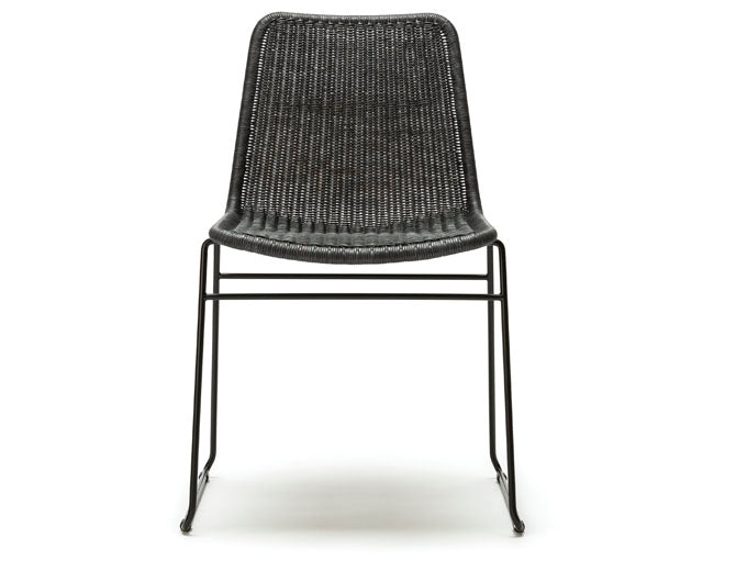 [7340059295984] C607 Chair - Charcoal Rattan