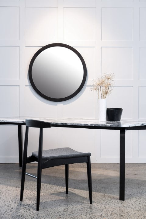 [7340068438256] Liniar Mirror - Ebonised