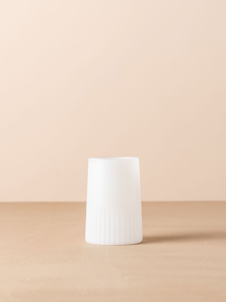 [7494017777904] Kairos Water Glass - Opaque White (Set of 2)
