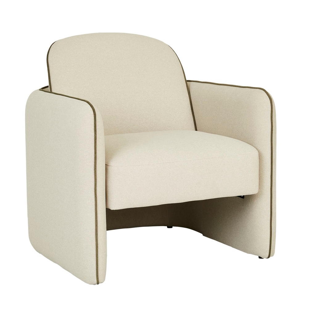 [CH-LEORA-OCC-GREIGE] Leora Occasional Chair - Greige