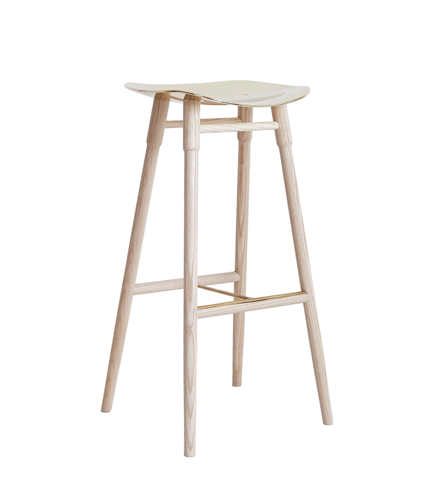 [8280171315440] Dowel stool - Ash