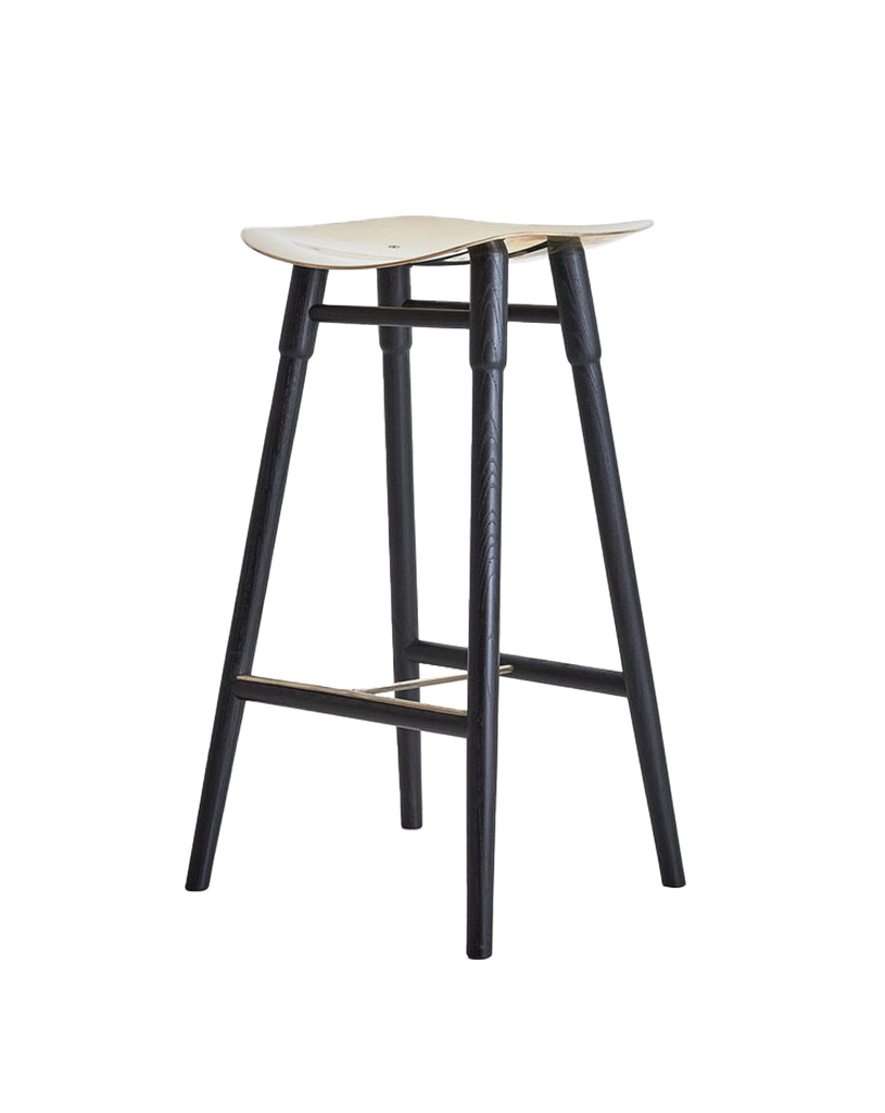 [8282598015216] Dowel stool - Black