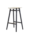 Dowel stool - Black
